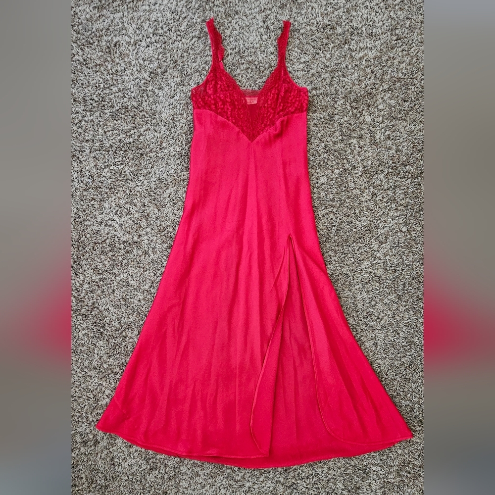 90s Victoria's Secret lingerie maxi dress, size‎ S